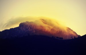 Mountain in the Evening Light | Photo by The Perfume Magpie