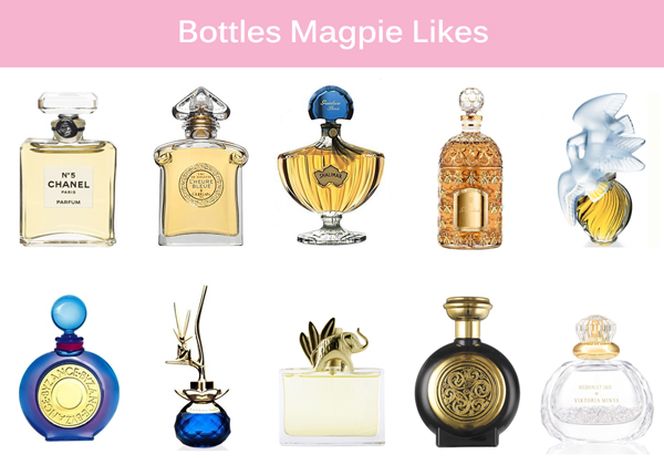 Perfume Bottles Magpie Likes