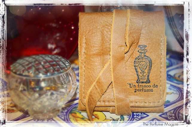 Giveaway Prize B: A Leather Case for Samples + Assortment of Samples & Decants | Photo by The Perfume Magpie