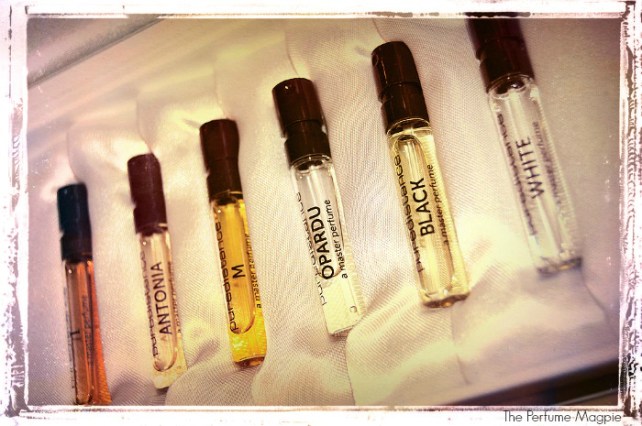 Giveaway Prize A: Puredistance Sample Gift Box | Photo by The Perfume Magpie