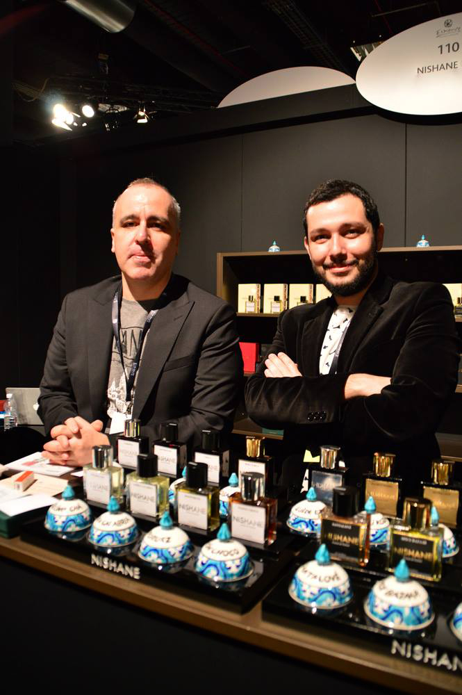 Mert Güzel & Murat Katran from Nishane at Esxence 2016 | Photo by The Perfume Magpie
