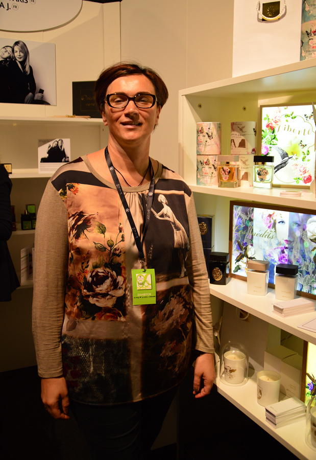 Virginie Roux from Au Pays de la Fleur d’Oranger at Esxence 2016 | Photo by The Perfume Magpie
