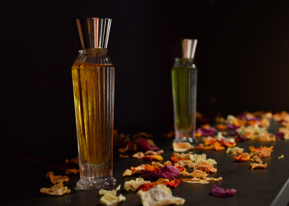 Beautiful display at Neela Vermeire's stand | Photo by The Perfume Magpie